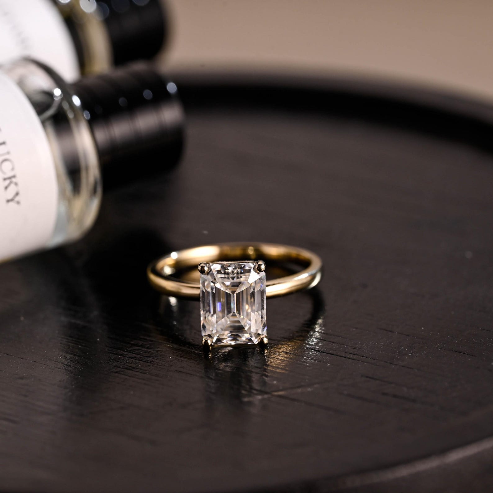 Round Halo, Pave & Split Shank Engagement Ring – 1.93 CT Lab Grown Diamond