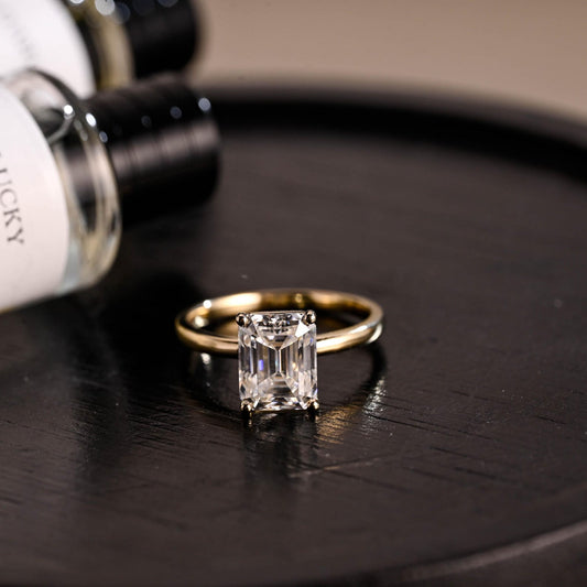 Round Halo, Pave & Split Shank Engagement Ring – 1.93 CT Lab Grown Diamond