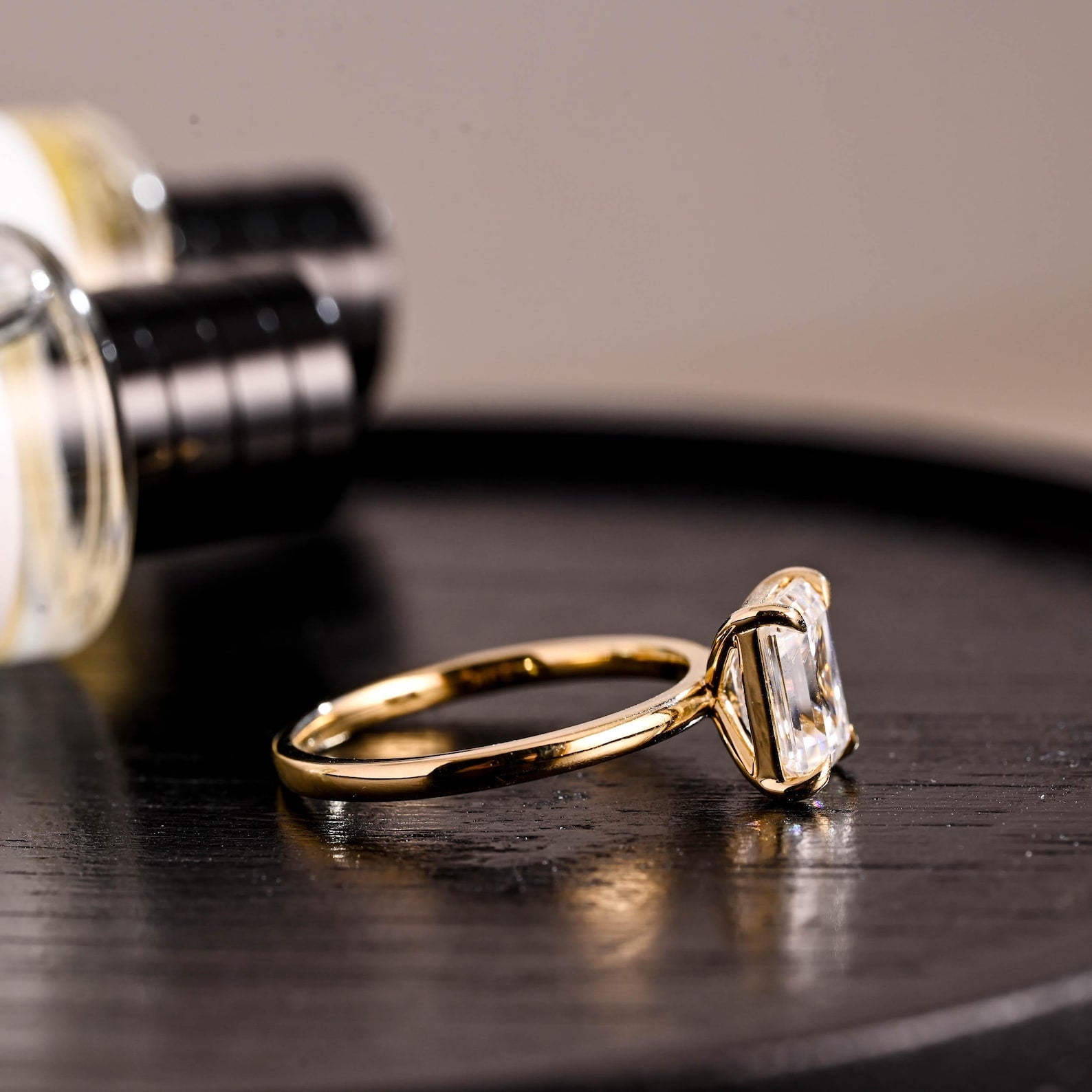 Round Halo, Pave & Split Shank Engagement Ring – 1.93 CT Lab Grown Diamond