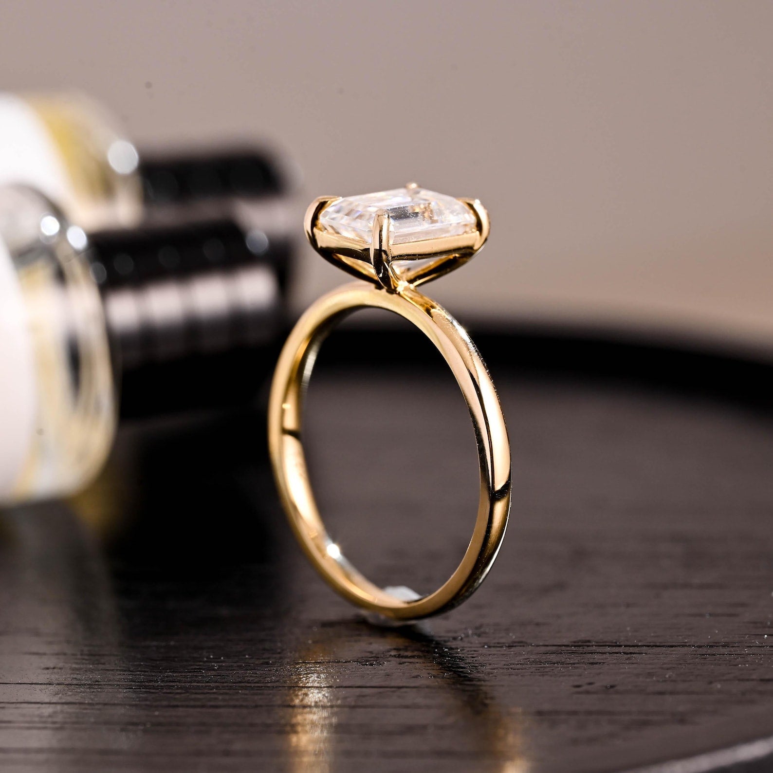 Round Halo, Pave & Split Shank Engagement Ring – 1.93 CT Lab Grown Diamond