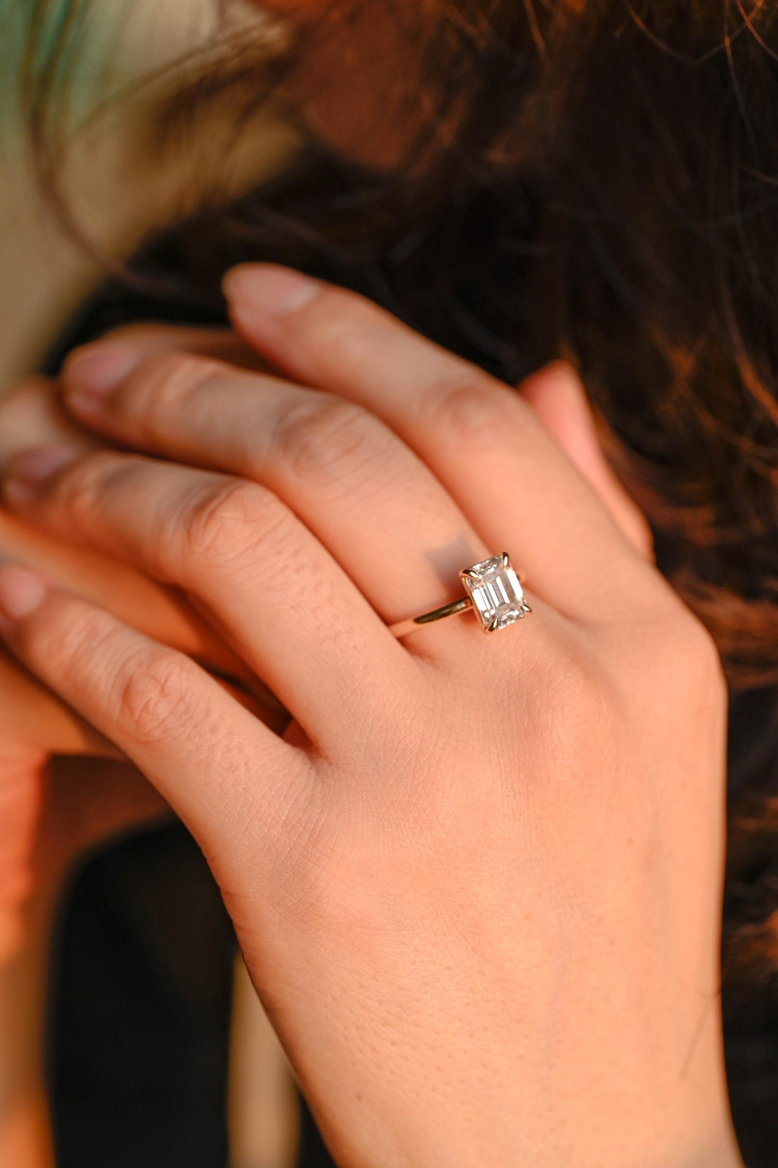 Round Halo, Pave & Split Shank Engagement Ring – 1.93 CT Lab Grown Diamond