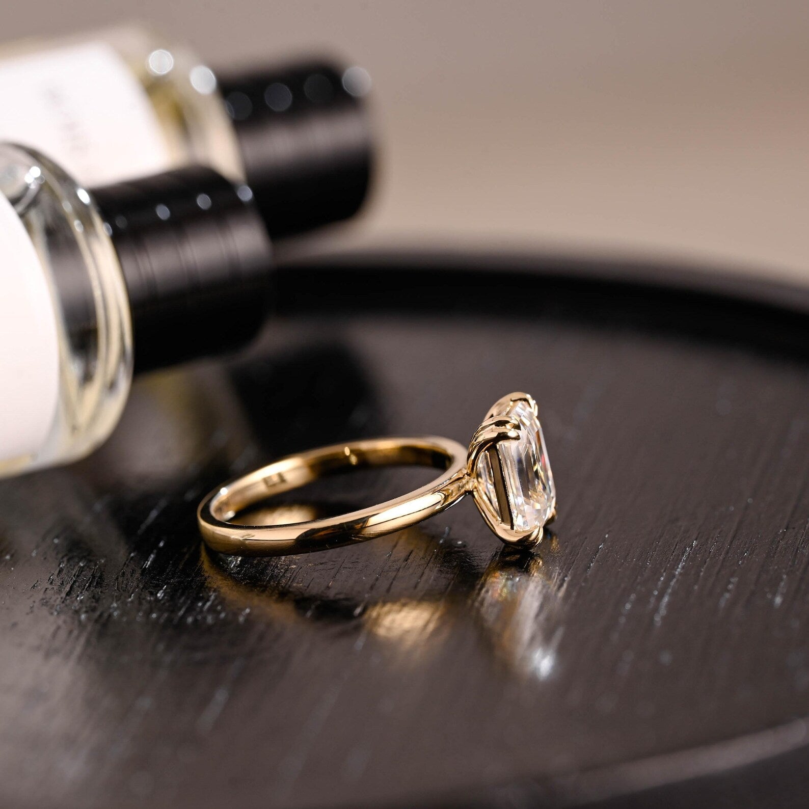 Round Halo, Pave & Split Shank Engagement Ring – 1.93 CT Lab Grown Diamond