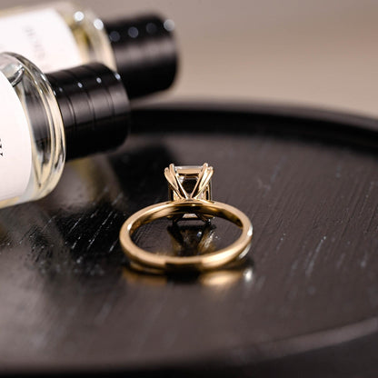 Round Halo, Pave & Split Shank Engagement Ring – 1.93 CT Lab Grown Diamond