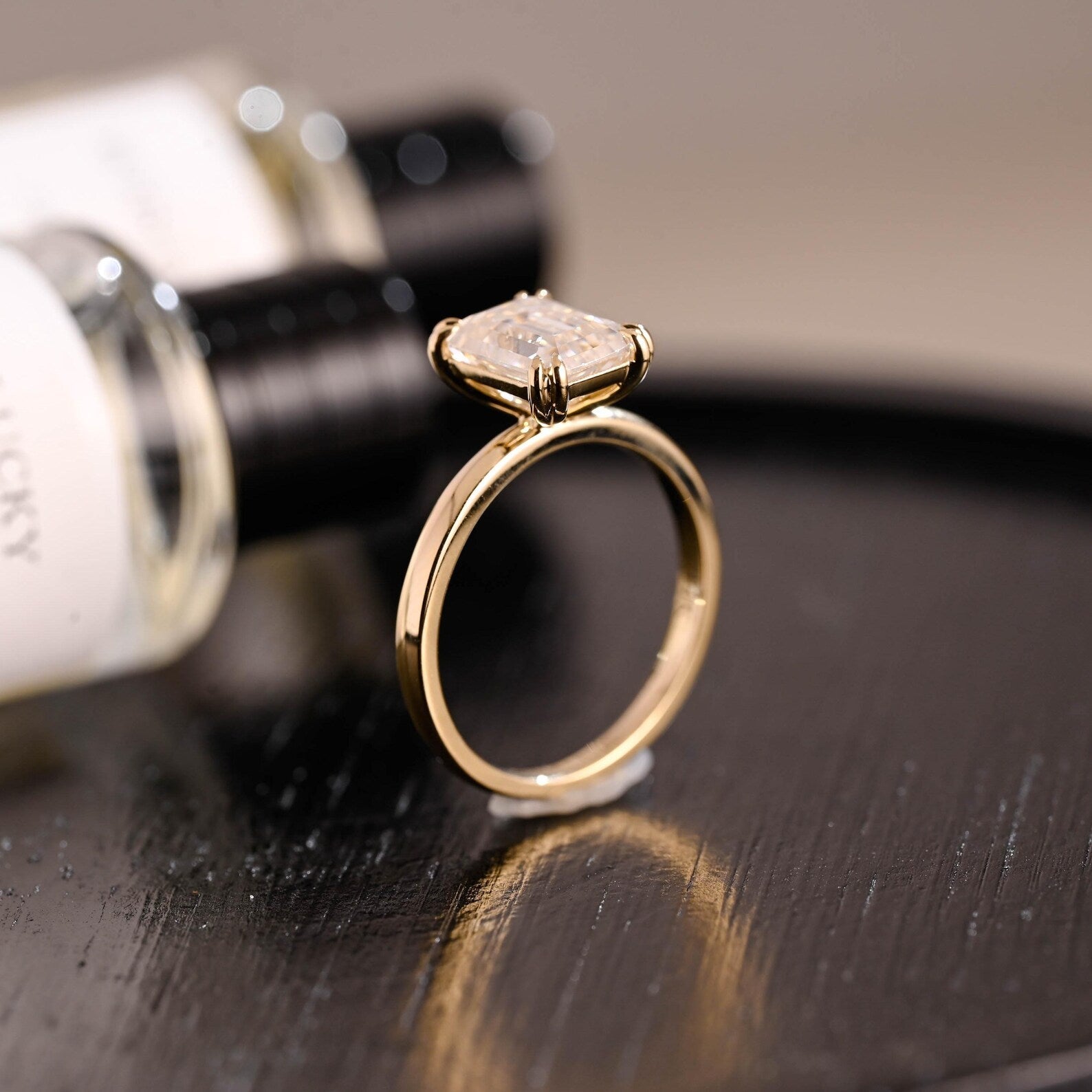 Round Halo, Pave & Split Shank Engagement Ring – 1.93 CT Lab Grown Diamond
