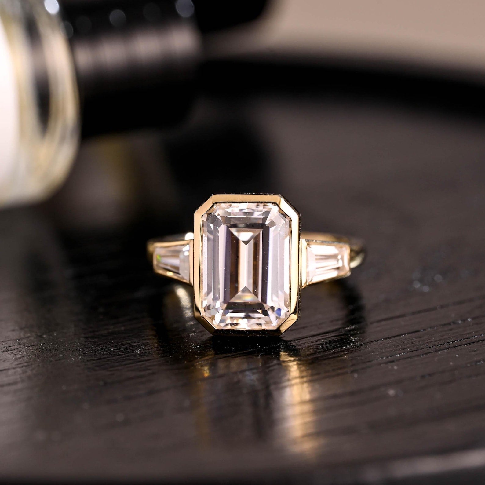 Round Halo, Pave & Split Shank Engagement Ring – 1.93 CT Lab Grown Diamond