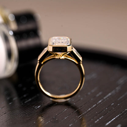 Round Halo, Pave & Split Shank Engagement Ring – 1.93 CT Lab Grown Diamond