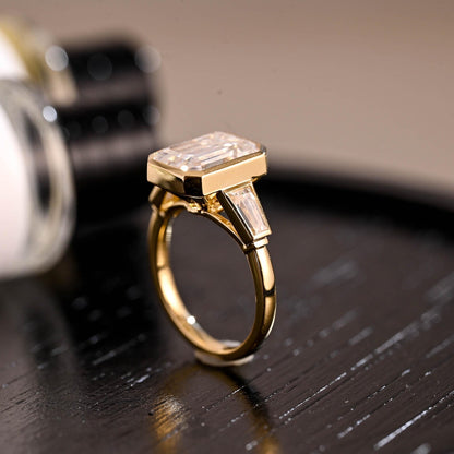 Round Halo, Pave & Split Shank Engagement Ring – 1.93 CT Lab Grown Diamond