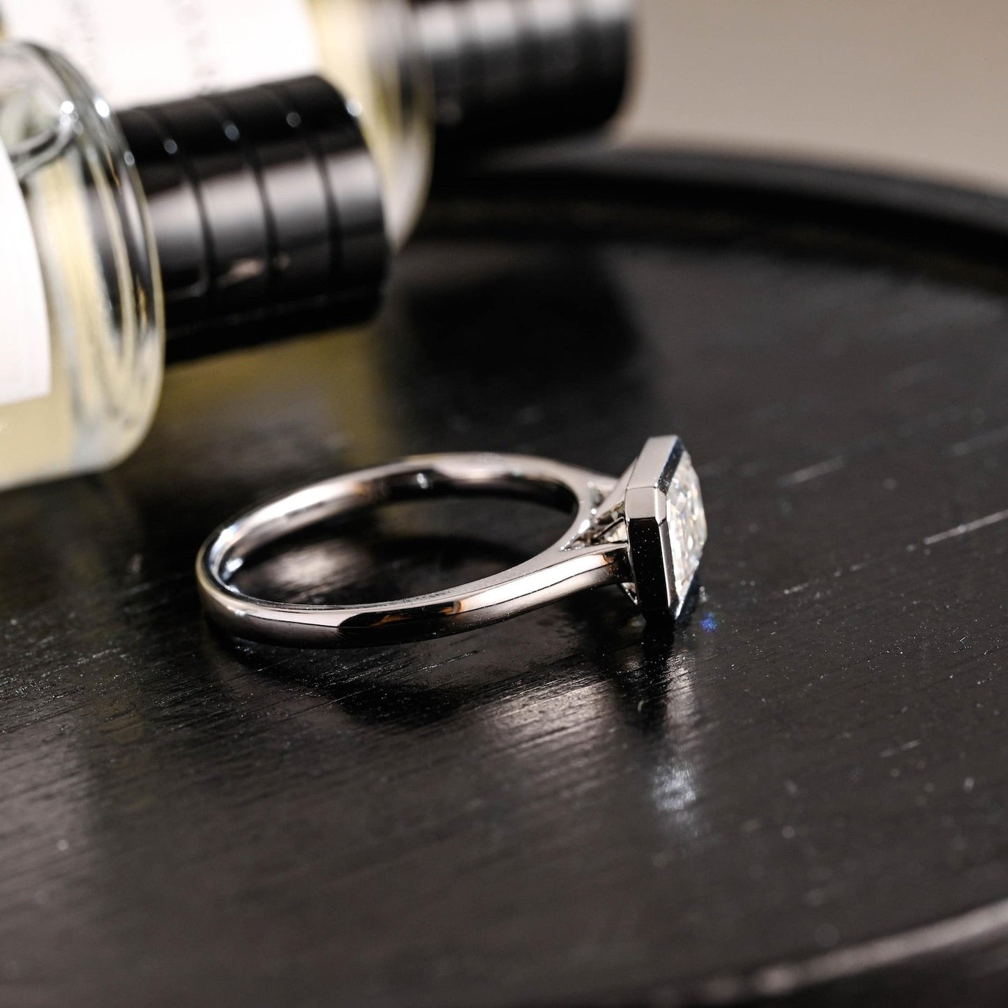 Round Halo, Pave & Split Shank Engagement Ring – 1.93 CT Lab Grown Diamond