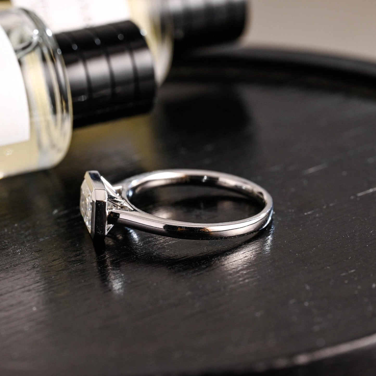 Round Halo, Pave & Split Shank Engagement Ring – 1.93 CT Lab Grown Diamond