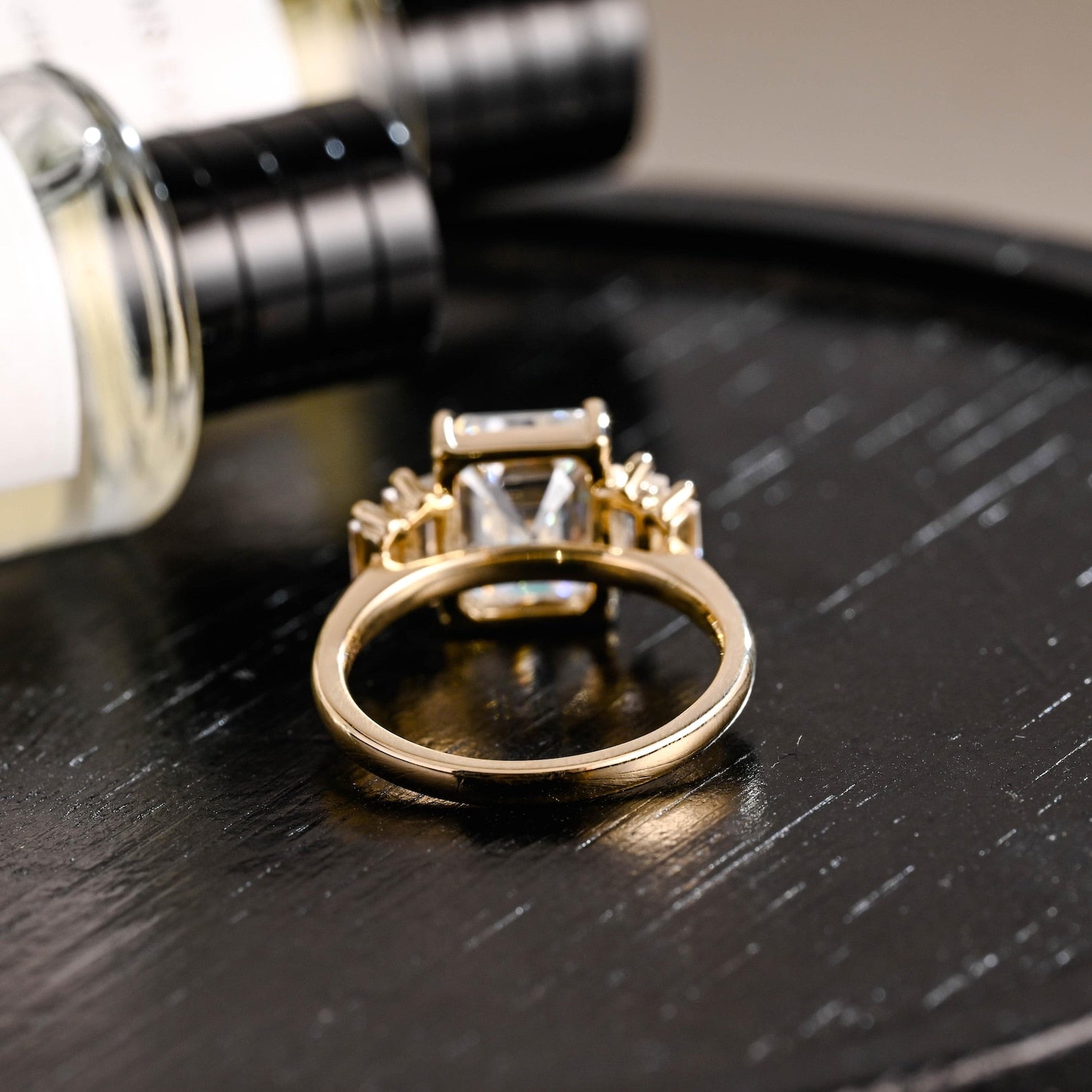 Round Halo, Pave & Split Shank Engagement Ring – 1.93 CT Lab Grown Diamond