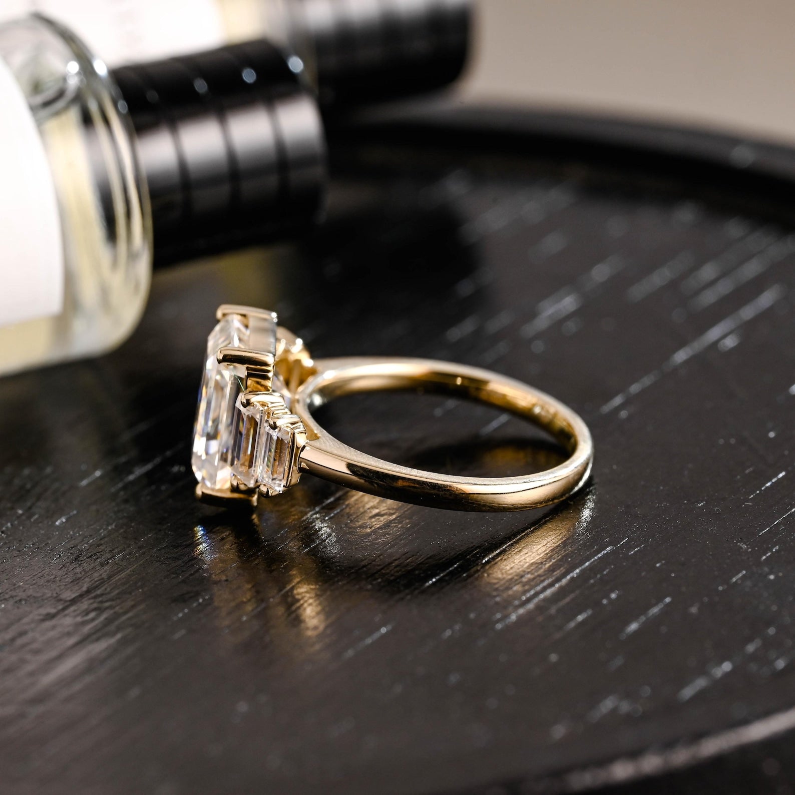 Round Halo, Pave & Split Shank Engagement Ring – 1.93 CT Lab Grown Diamond