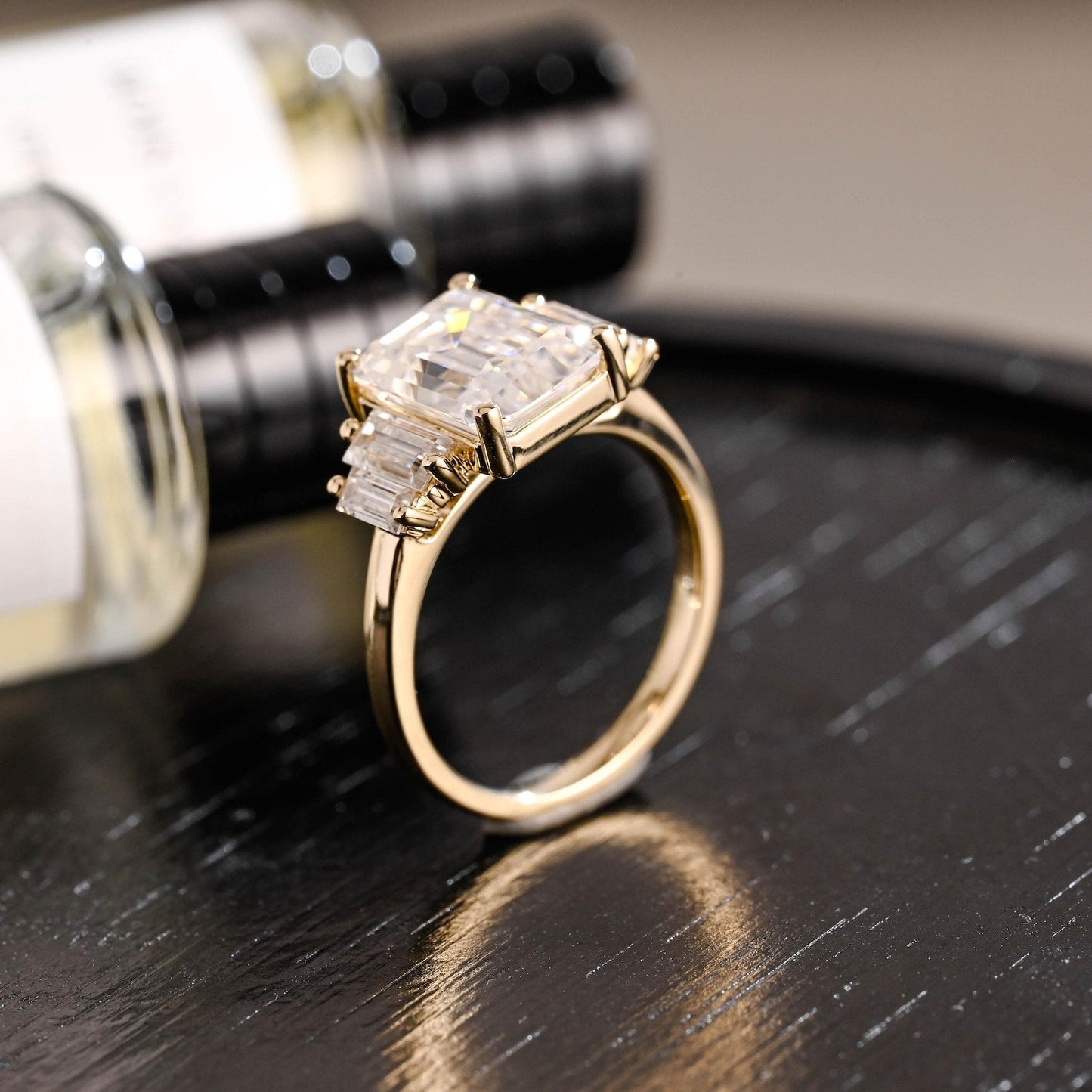 Round Halo, Pave & Split Shank Engagement Ring – 1.93 CT Lab Grown Diamond