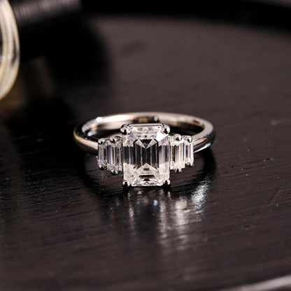 Round Halo, Pave & Split Shank Engagement Ring – 1.93 CT Lab Grown Diamond