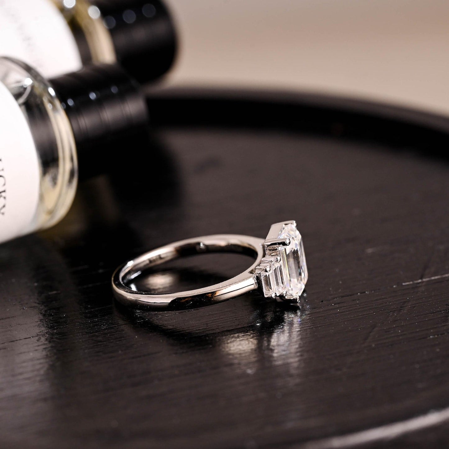 Round Halo, Pave & Split Shank Engagement Ring – 1.93 CT Lab Grown Diamond