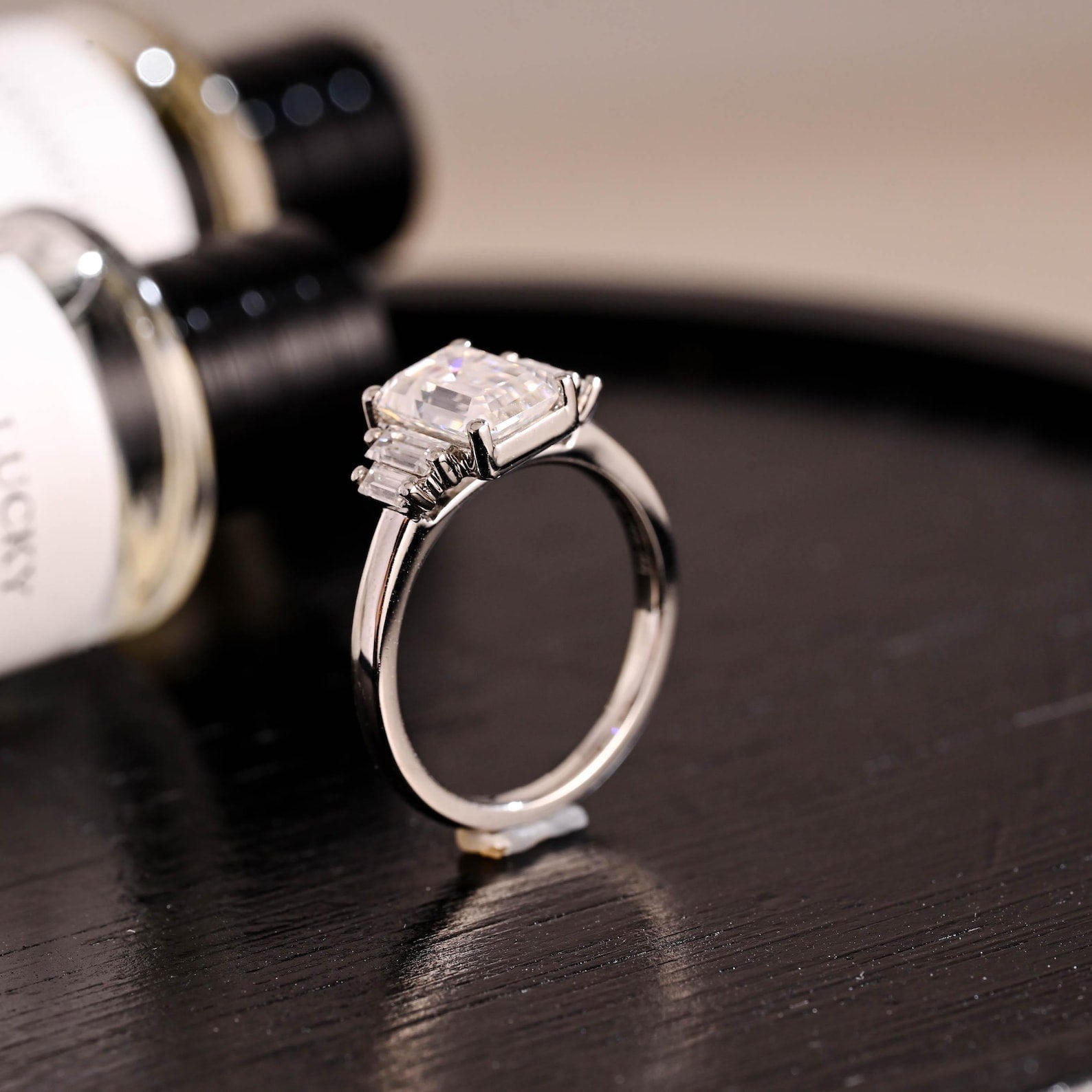 Round Halo, Pave & Split Shank Engagement Ring – 1.93 CT Lab Grown Diamond