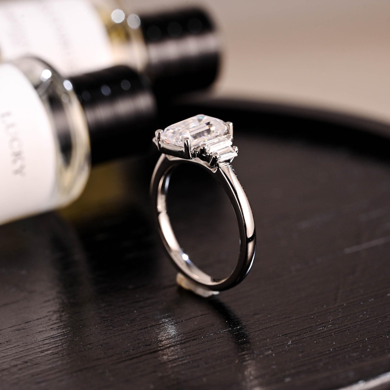 Round Halo, Pave & Split Shank Engagement Ring – 1.93 CT Lab Grown Diamond