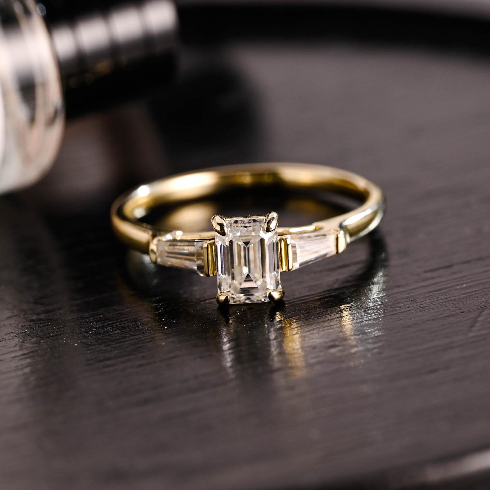 Round Halo, Pave & Split Shank Engagement Ring – 1.93 CT Lab Grown Diamond