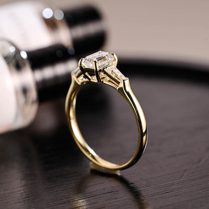 Round Halo, Pave & Split Shank Engagement Ring – 1.93 CT Lab Grown Diamond