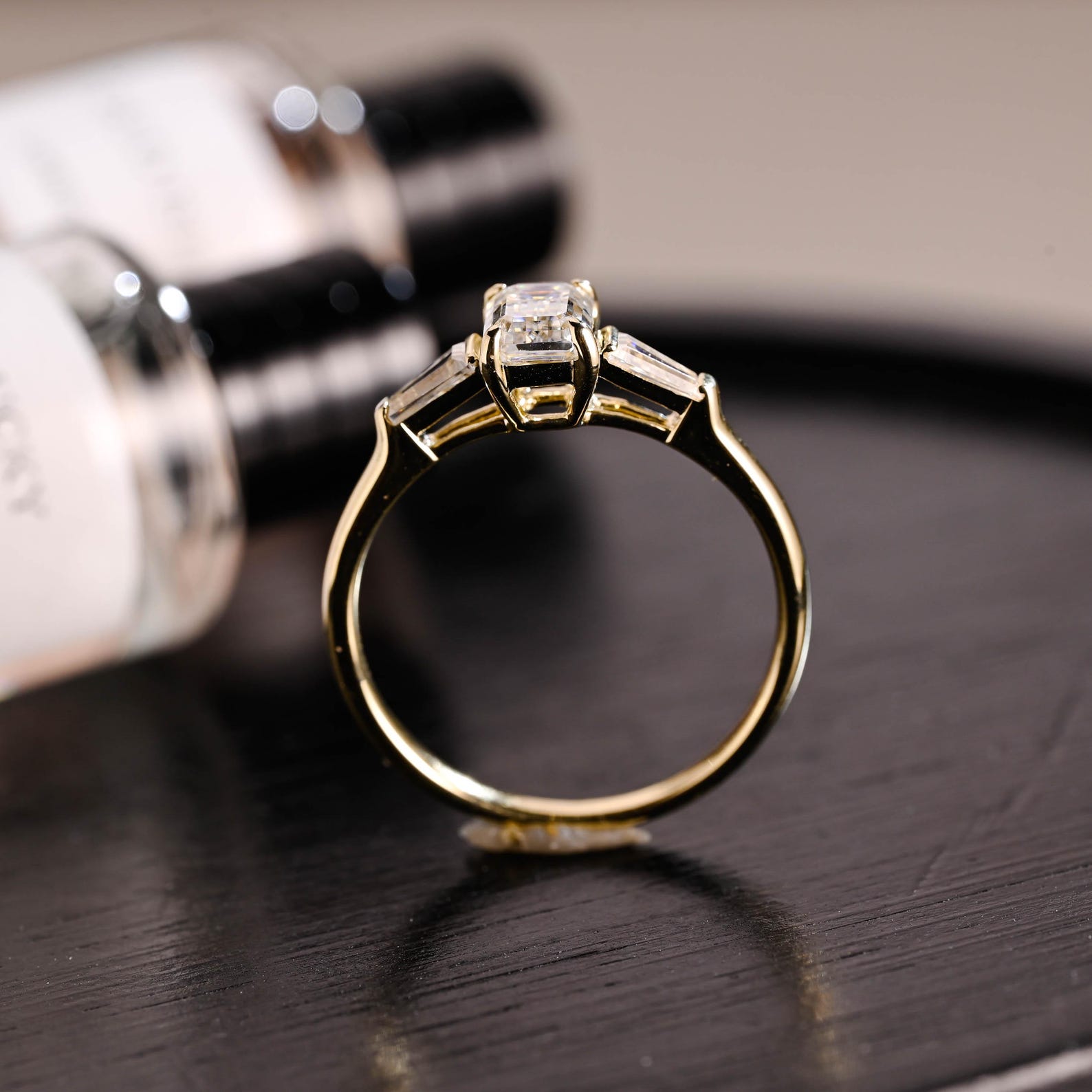 Round Halo, Pave & Split Shank Engagement Ring – 1.93 CT Lab Grown Diamond