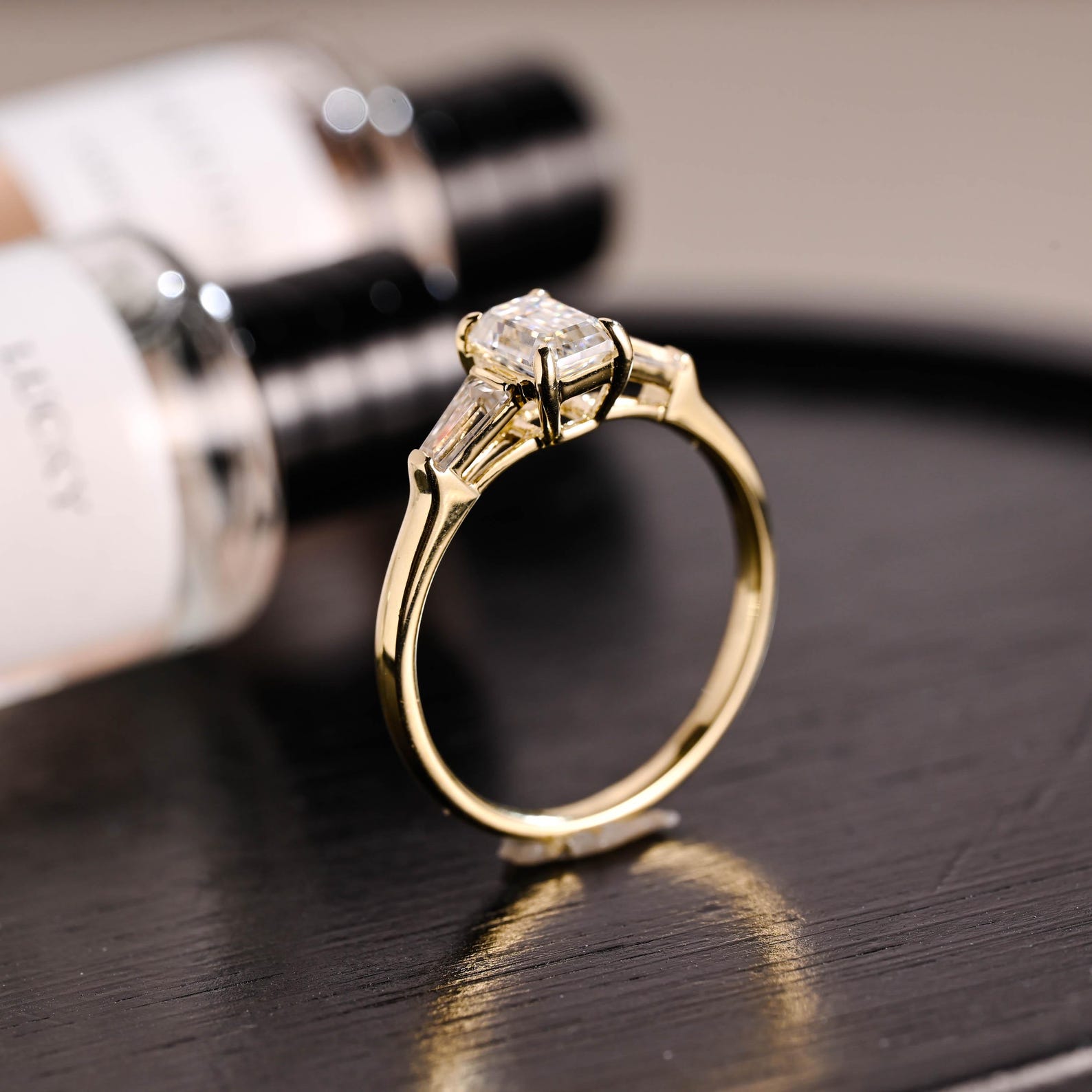 Round Halo, Pave & Split Shank Engagement Ring – 1.93 CT Lab Grown Diamond
