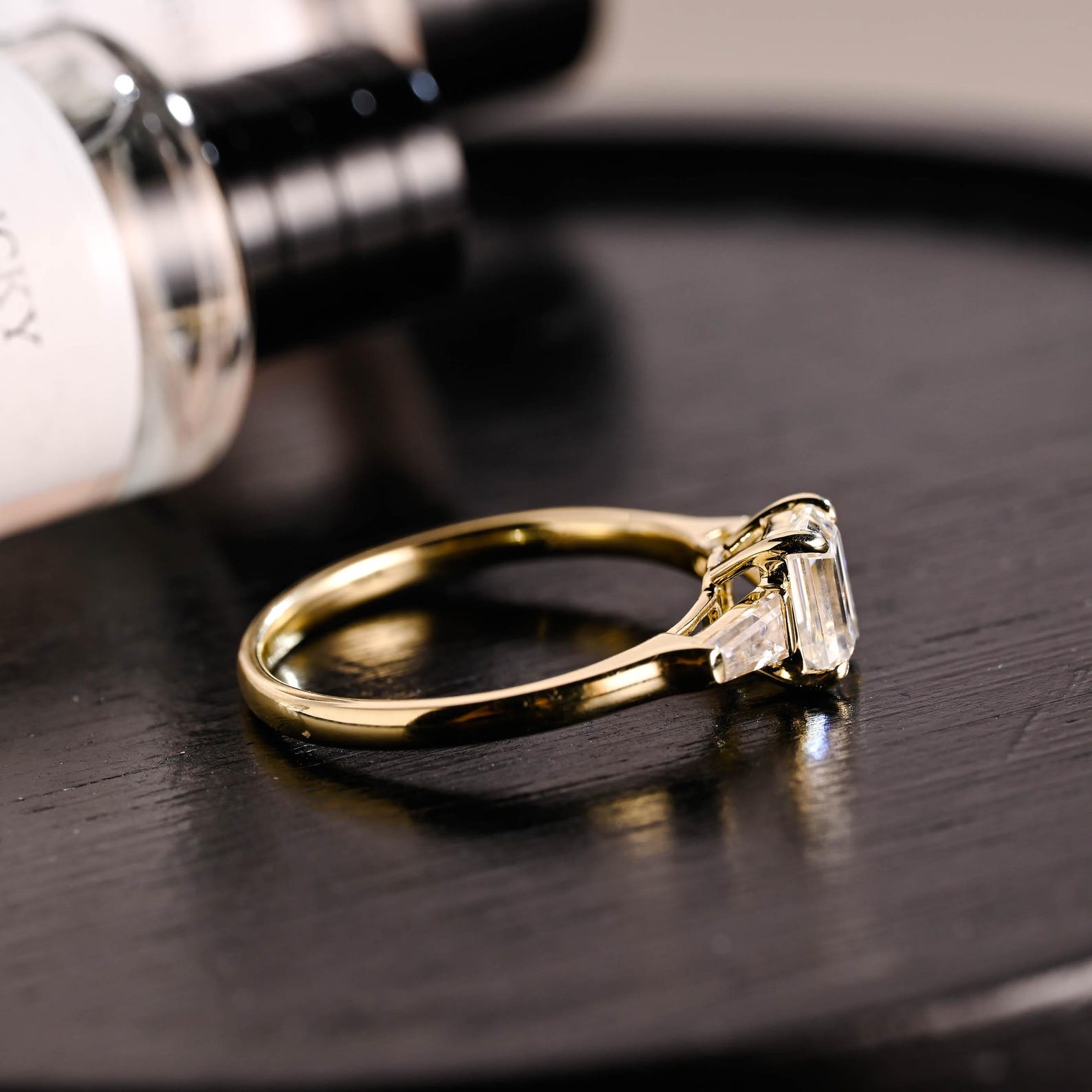 Round Halo, Pave & Split Shank Engagement Ring – 1.93 CT Lab Grown Diamond