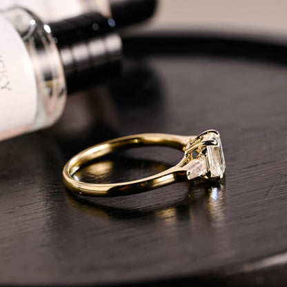 Round Halo, Pave & Split Shank Engagement Ring – 1.93 CT Lab Grown Diamond