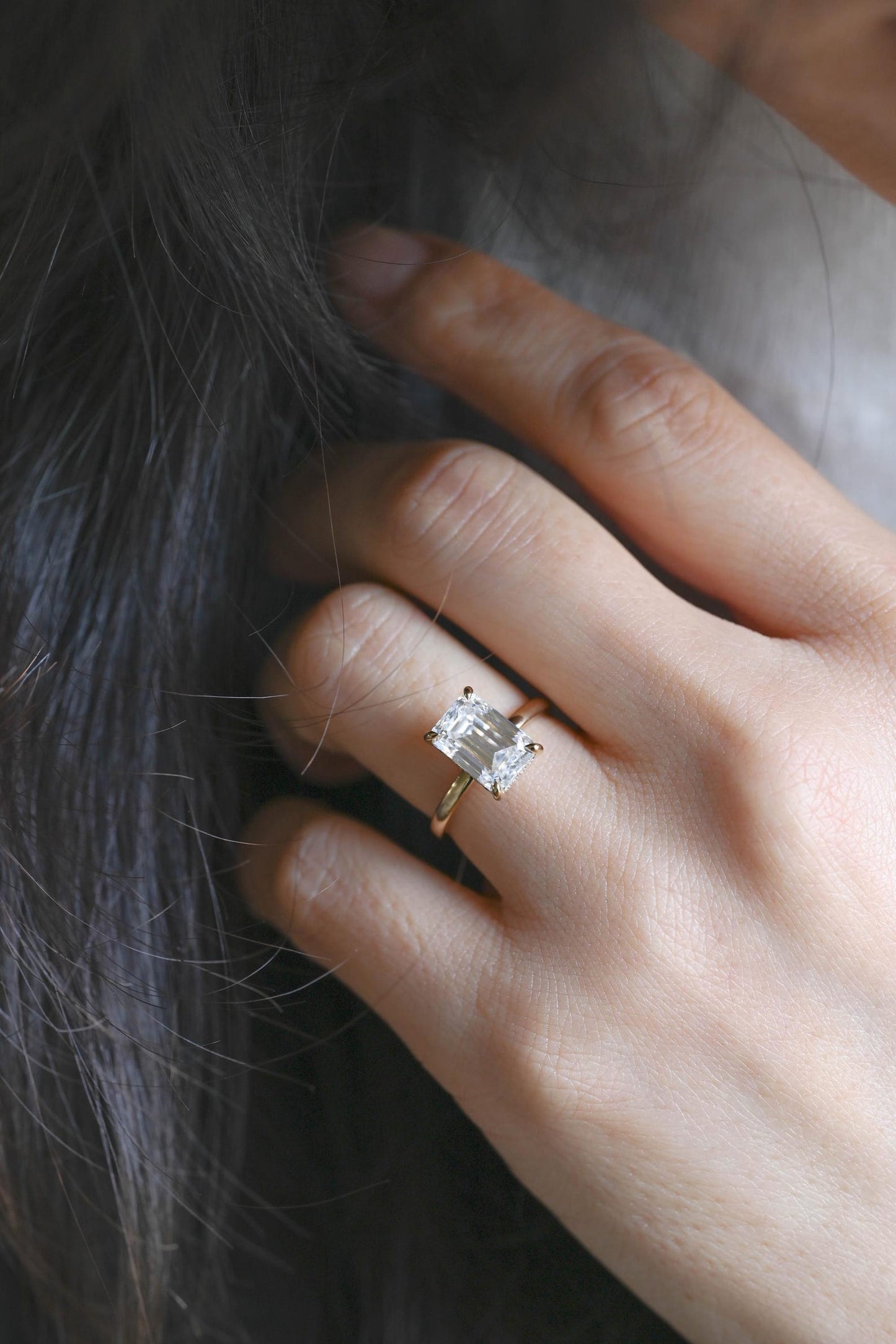 Round Halo, Pave & Split Shank Engagement Ring – 1.93 CT Lab Grown Diamond