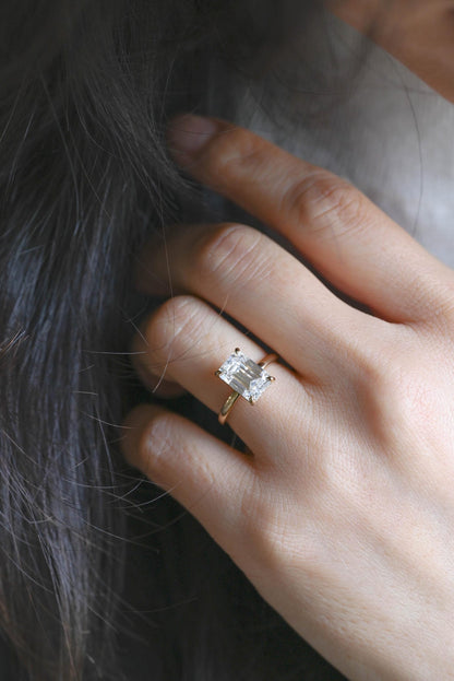 Round Halo, Pave & Split Shank Engagement Ring – 1.93 CT Lab Grown Diamond