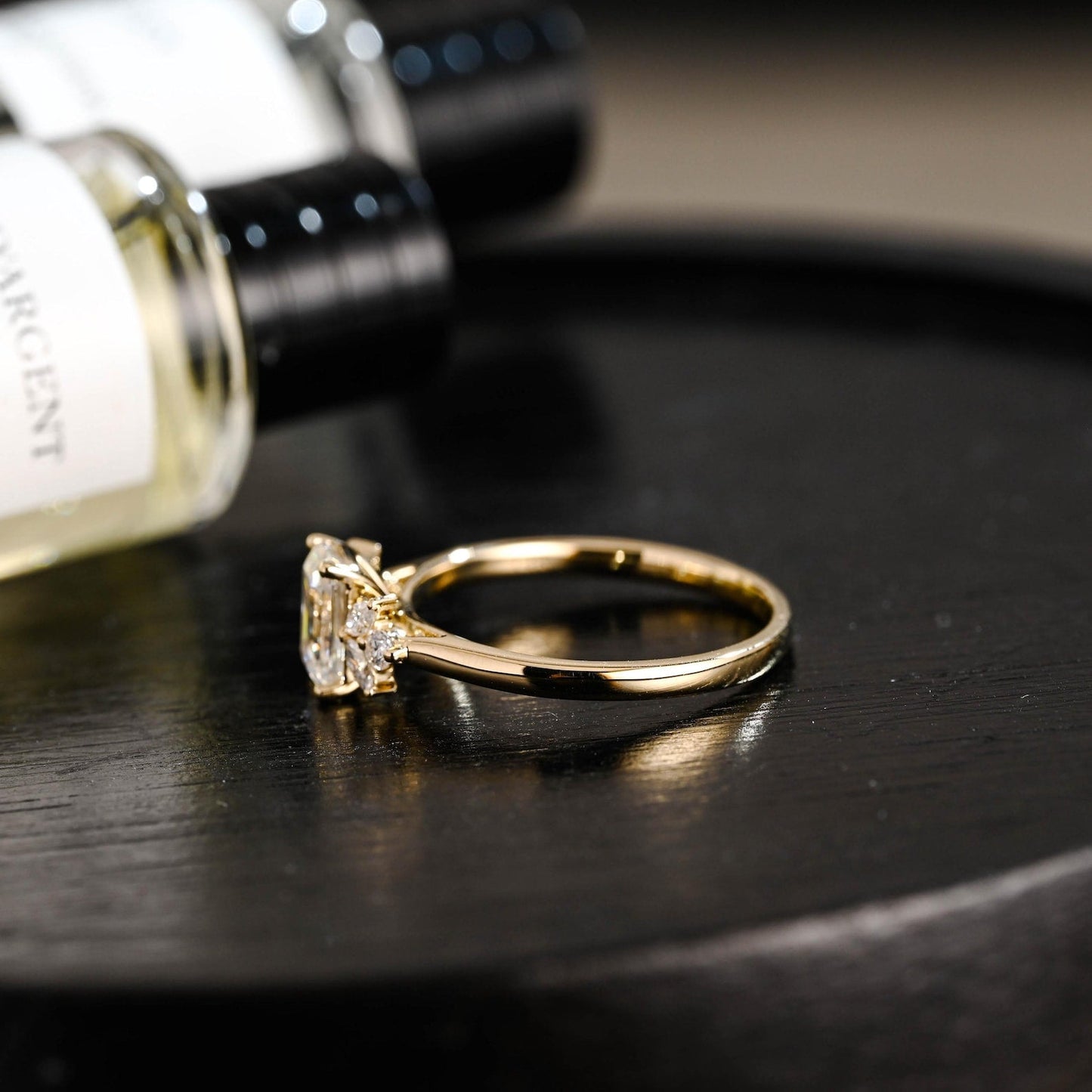 Round Halo, Pave & Split Shank Engagement Ring – 1.93 CT Lab Grown Diamond