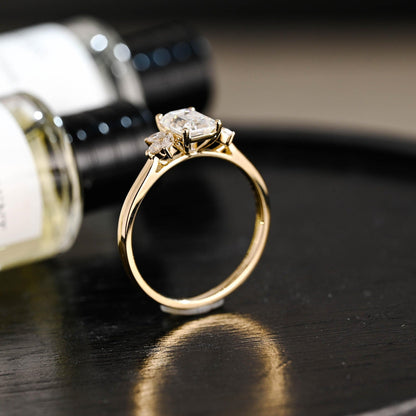 Round Halo, Pave & Split Shank Engagement Ring – 1.93 CT Lab Grown Diamond