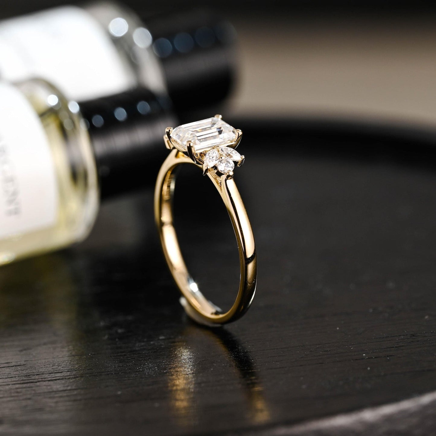 Round Halo, Pave & Split Shank Engagement Ring – 1.93 CT Lab Grown Diamond