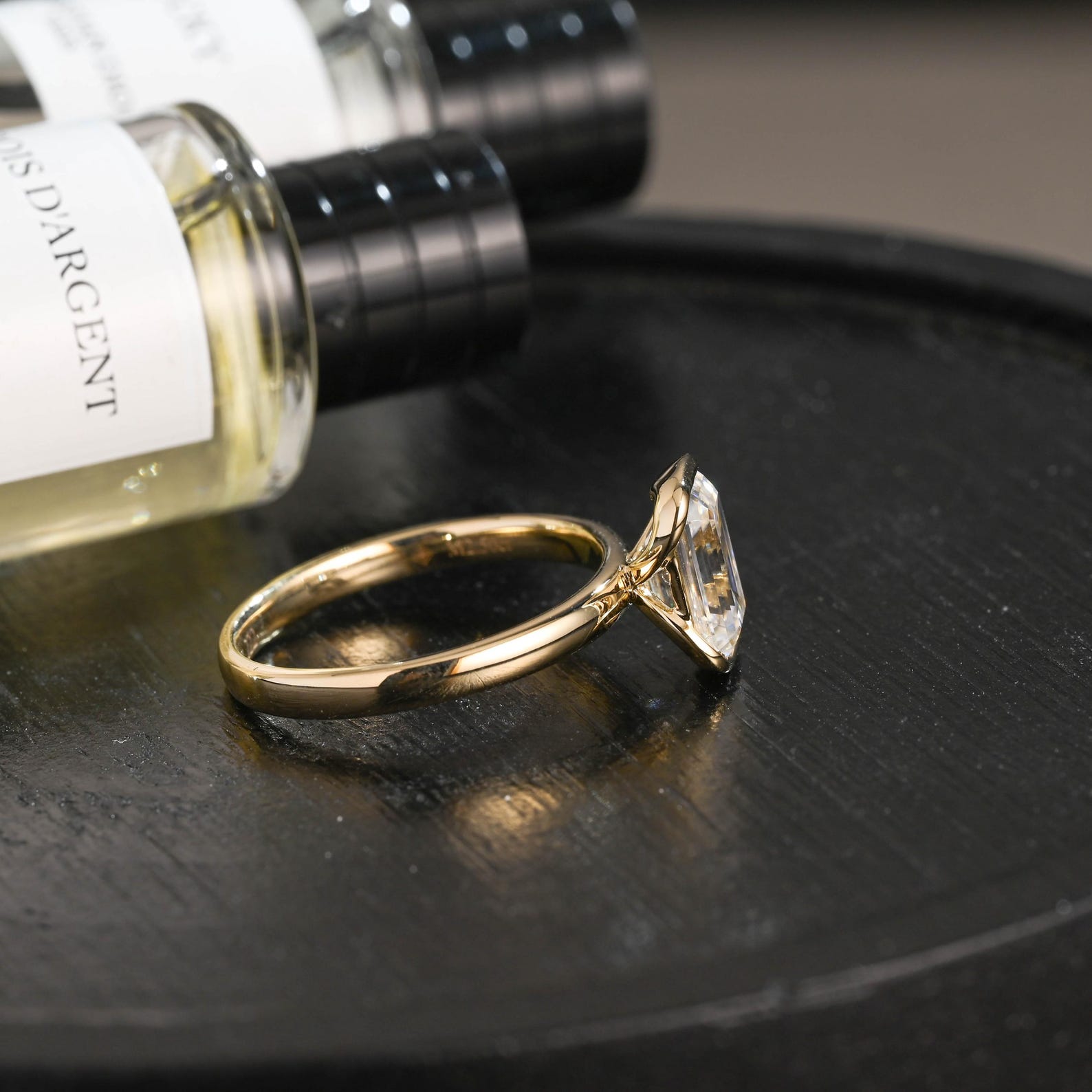 Round Halo, Pave & Split Shank Engagement Ring – 1.93 CT Lab Grown Diamond