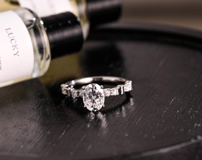 Round Halo, Pave & Split Shank Engagement Ring – 1.93 CT Lab Grown Diamond