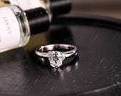 Round Halo, Pave & Split Shank Engagement Ring – 1.93 CT Lab Grown Diamond