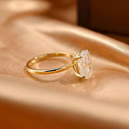 Round Halo, Pave & Split Shank Engagement Ring – 1.93 CT Lab Grown Diamond