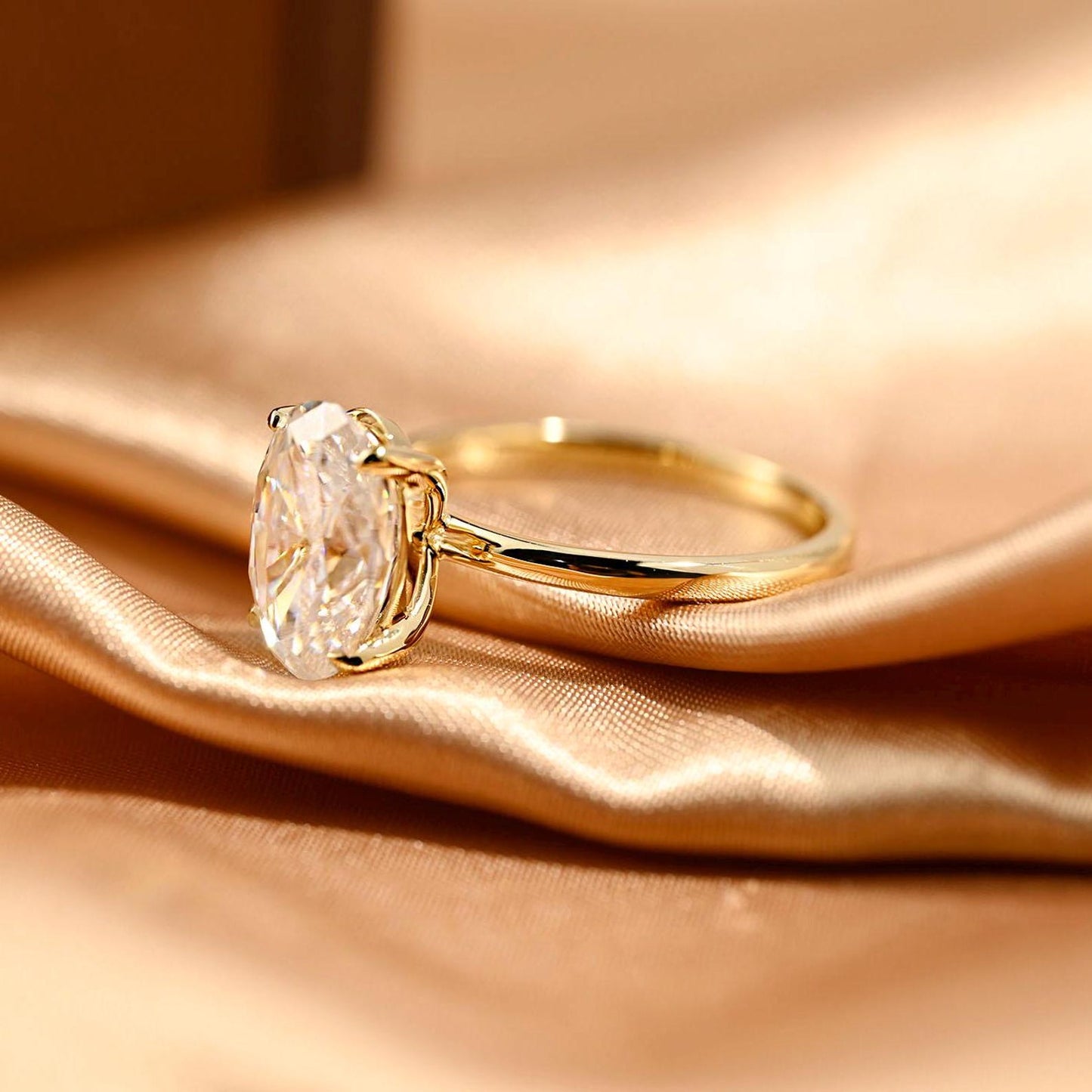 Round Halo, Pave & Split Shank Engagement Ring – 1.93 CT Lab Grown Diamond
