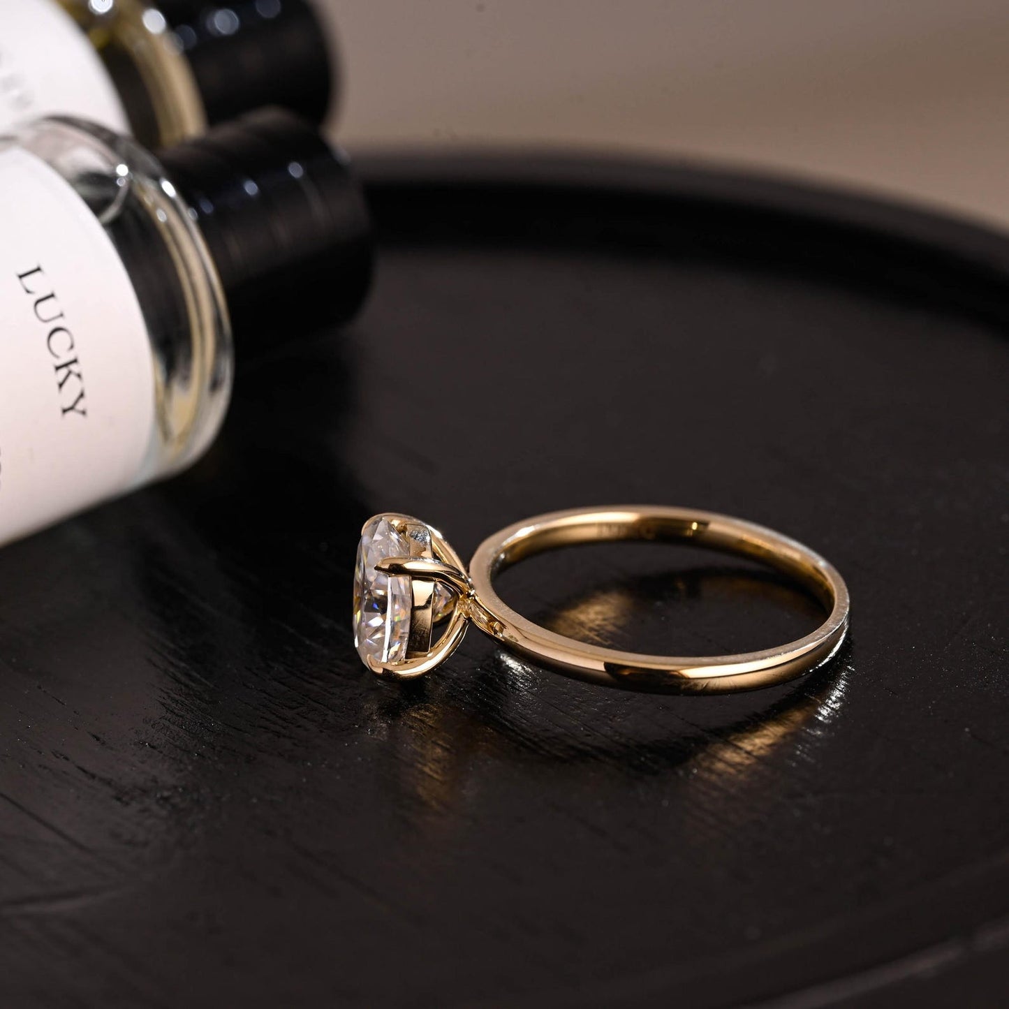 Round Halo, Pave & Split Shank Engagement Ring – 1.93 CT Lab Grown Diamond