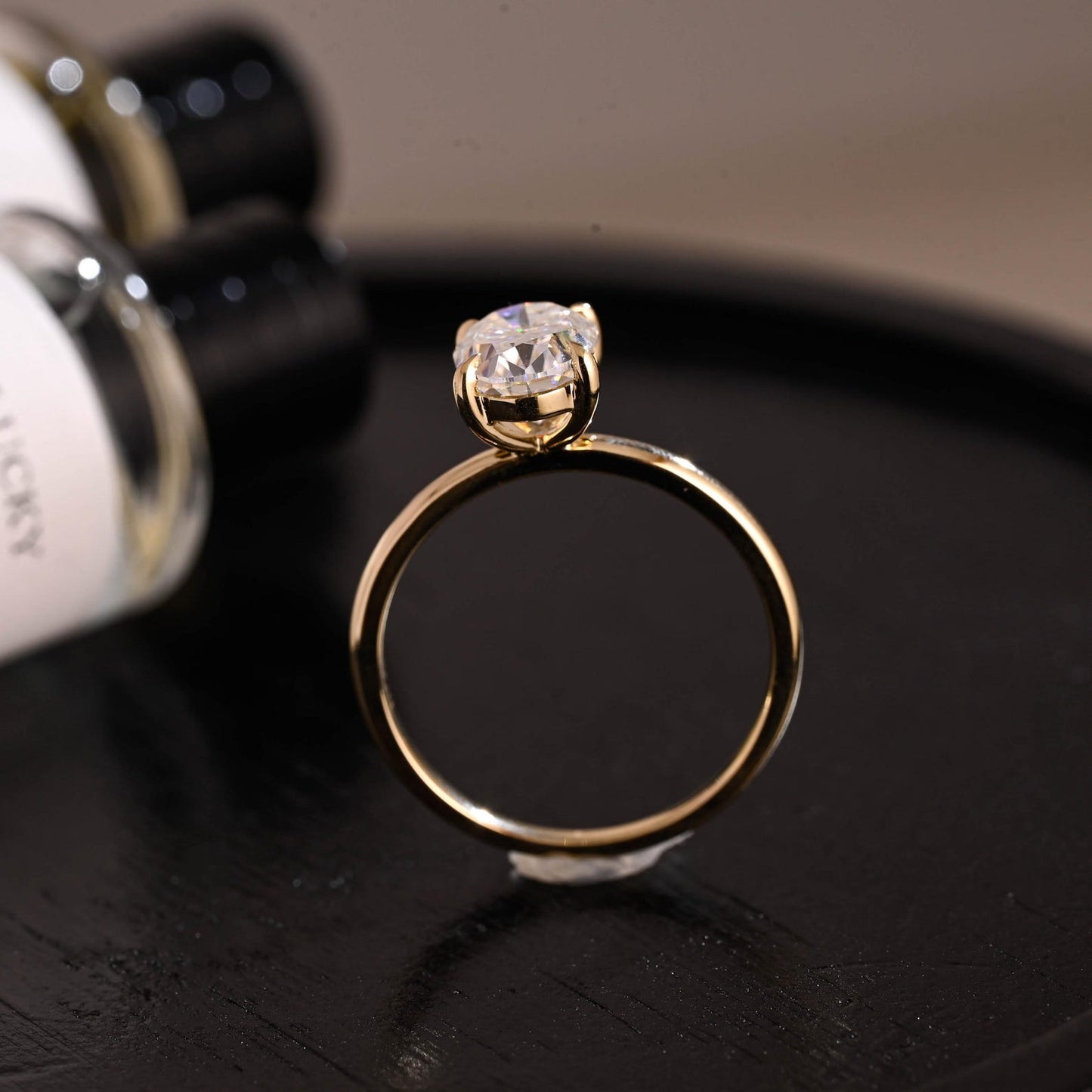 Round Halo, Pave & Split Shank Engagement Ring – 1.93 CT Lab Grown Diamond