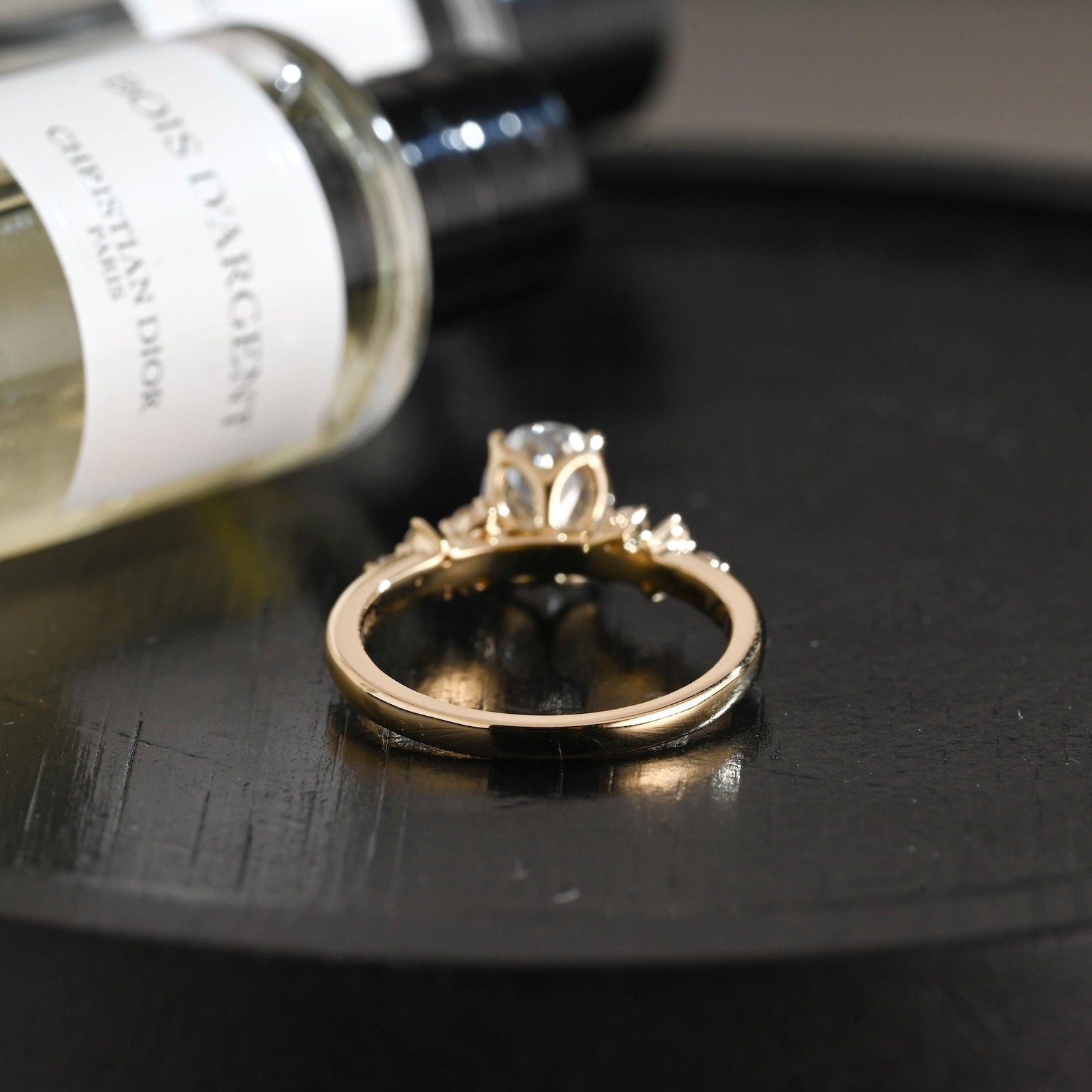 Round Halo, Pave & Split Shank Engagement Ring – 1.93 CT Lab Grown Diamond