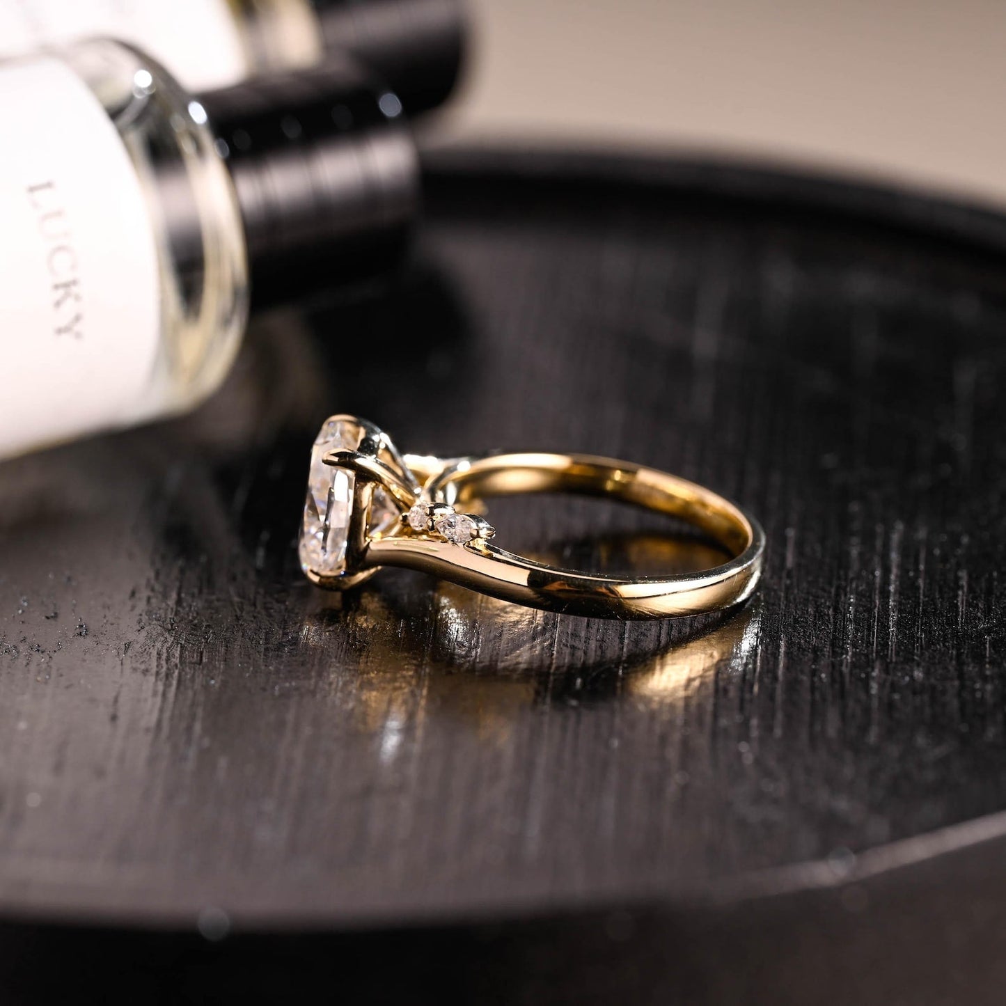 Round Halo, Pave & Split Shank Engagement Ring – 1.93 CT Lab Grown Diamond