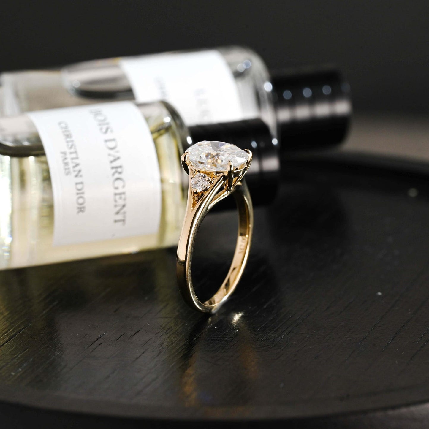 Round Halo, Pave & Split Shank Engagement Ring – 1.93 CT Lab Grown Diamond