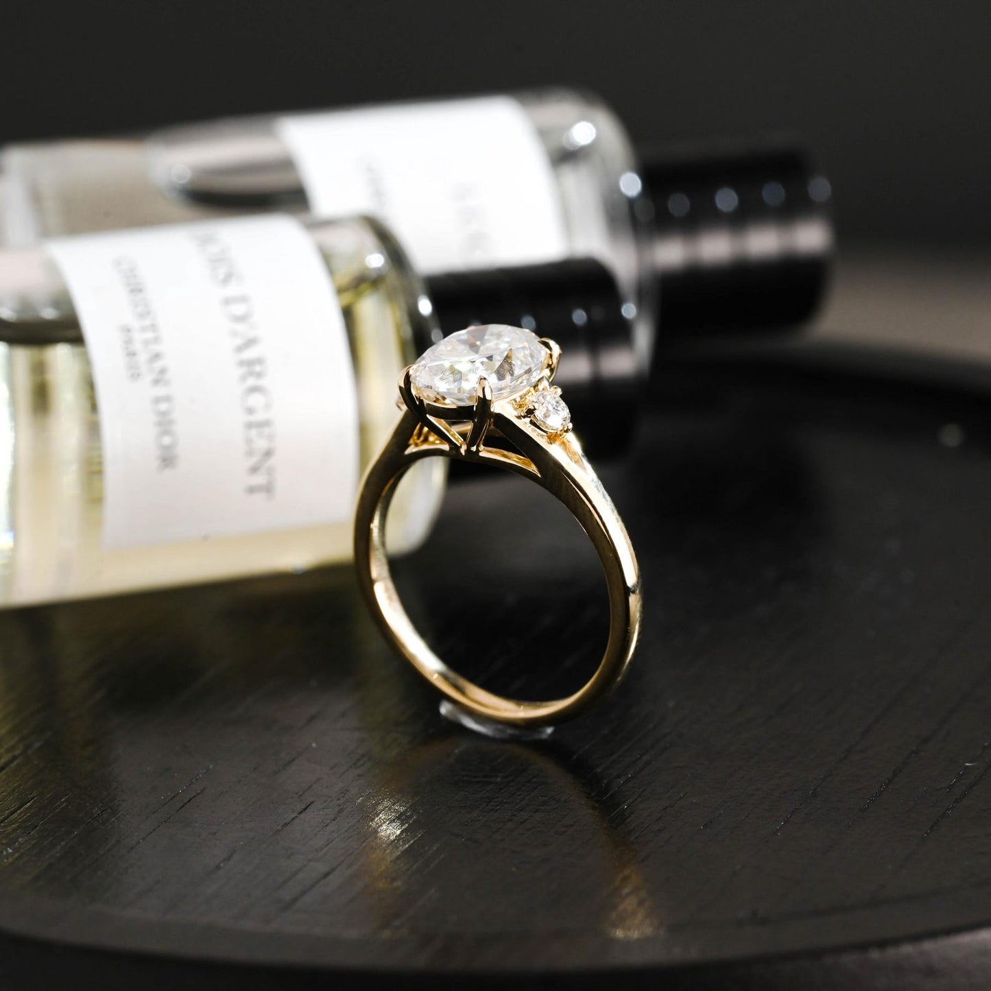 Round Halo, Pave & Split Shank Engagement Ring – 1.93 CT Lab Grown Diamond