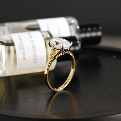 Round Halo, Pave & Split Shank Engagement Ring – 1.93 CT Lab Grown Diamond