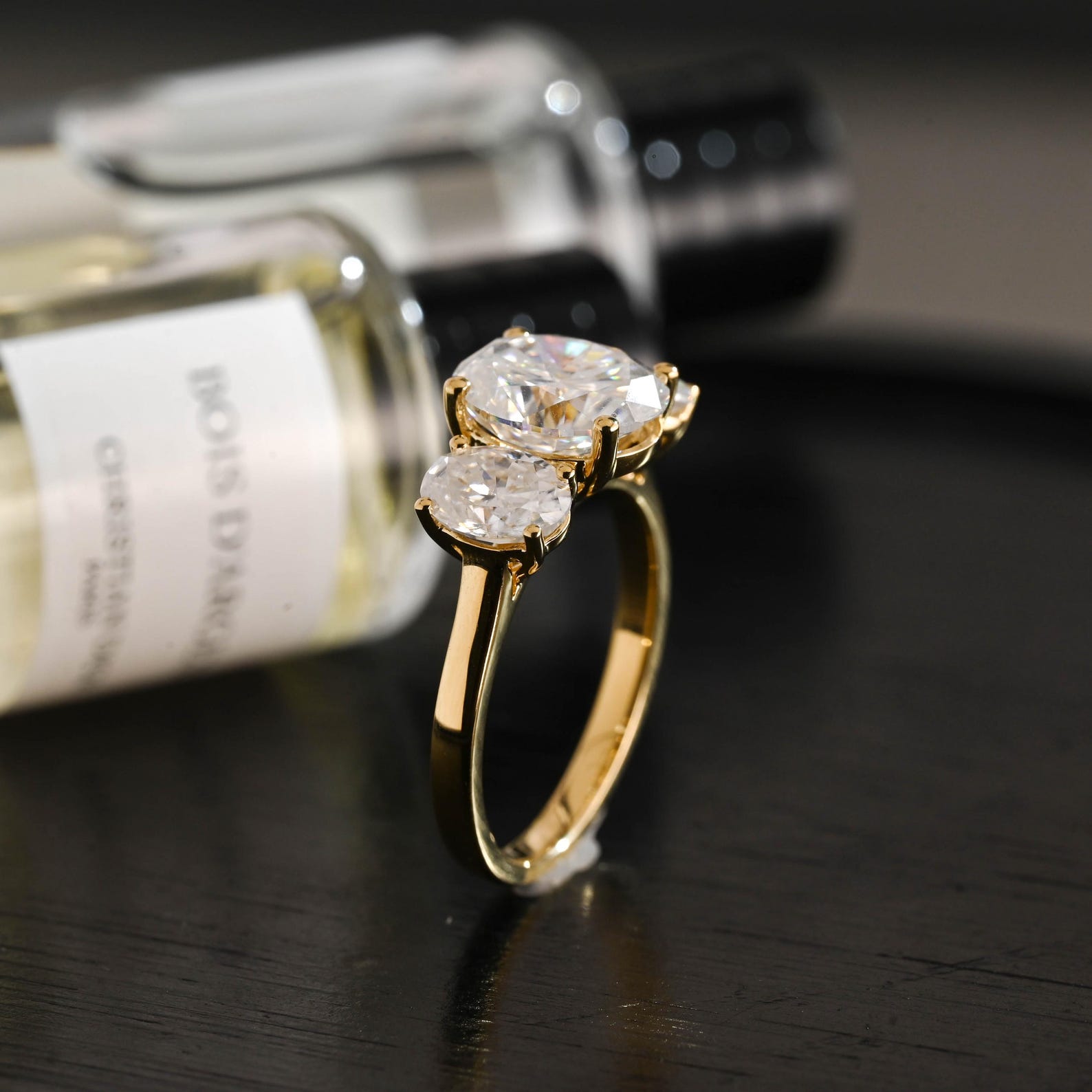 Round Halo, Pave & Split Shank Engagement Ring – 1.93 CT Lab Grown Diamond