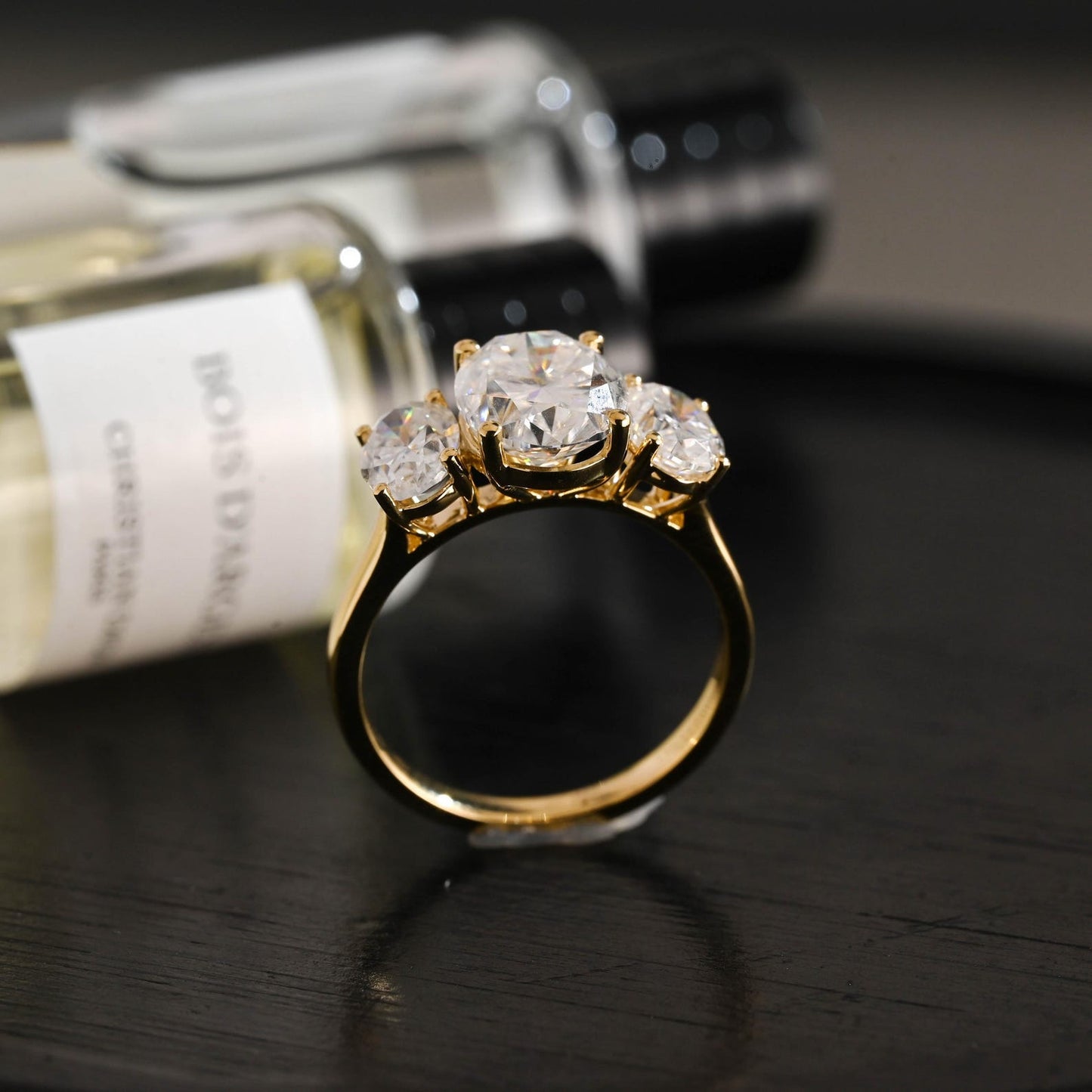Round Halo, Pave & Split Shank Engagement Ring – 1.93 CT Lab Grown Diamond