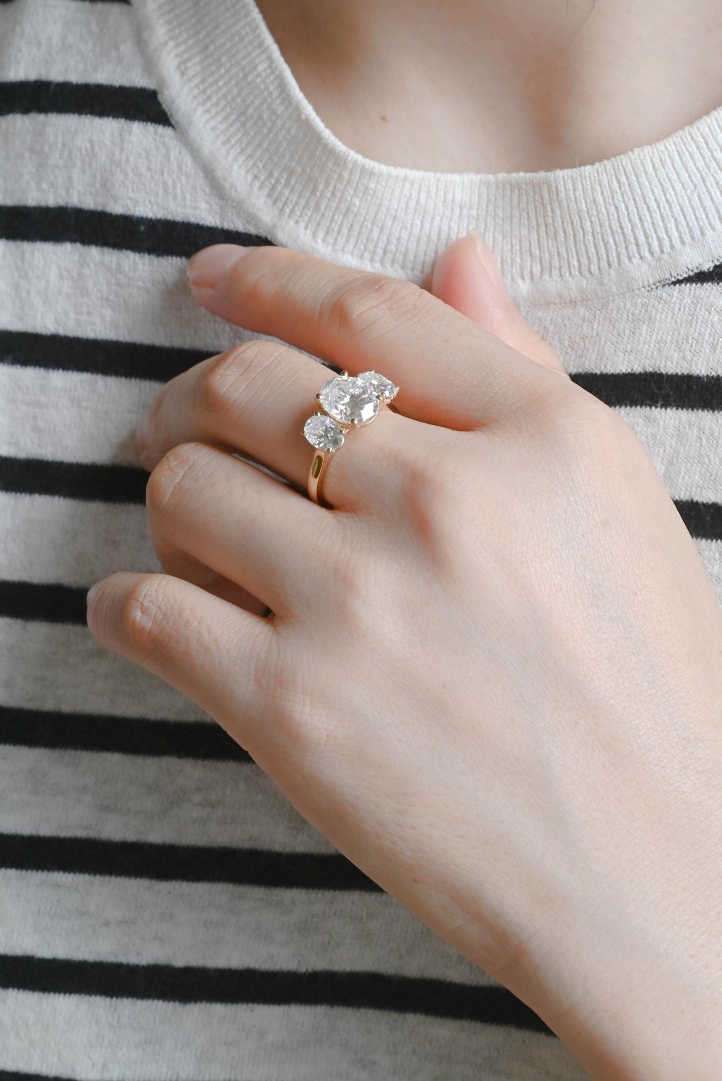 Round Halo, Pave & Split Shank Engagement Ring – 1.93 CT Lab Grown Diamond