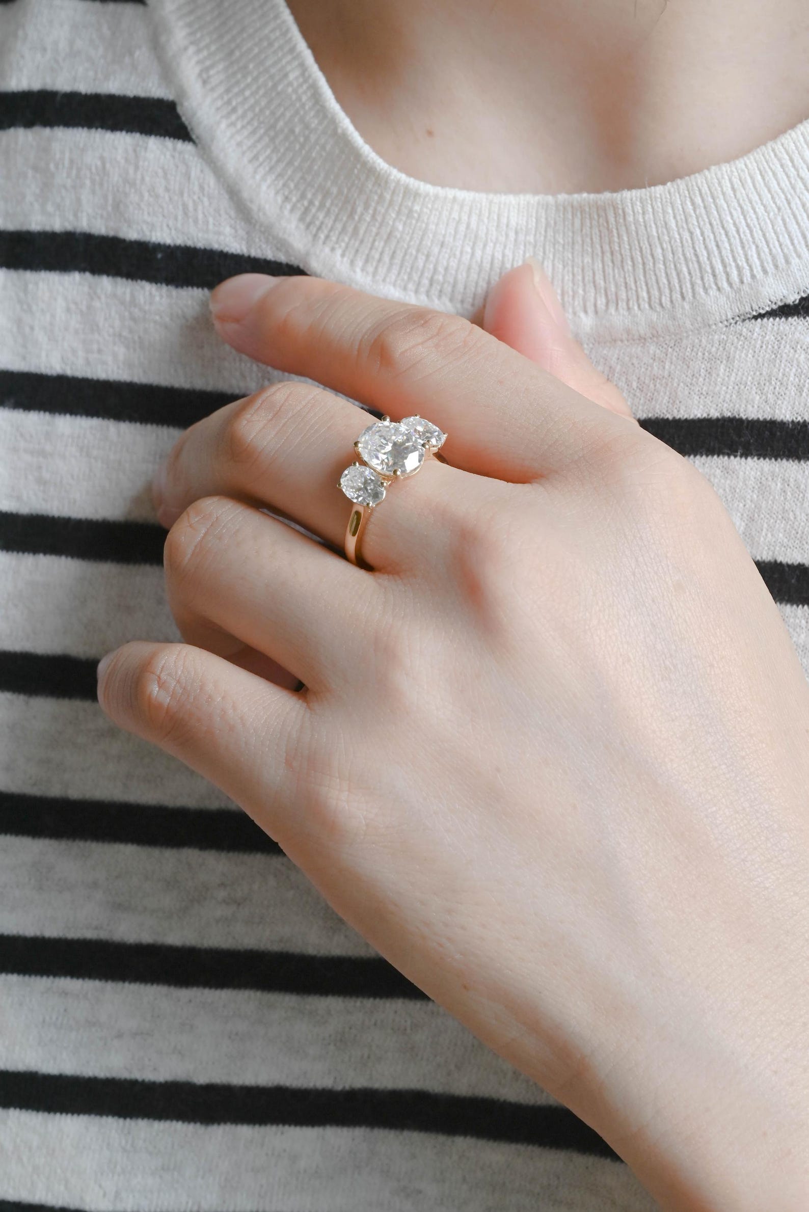 Round Halo, Pave & Split Shank Engagement Ring – 1.93 CT Lab Grown Diamond
