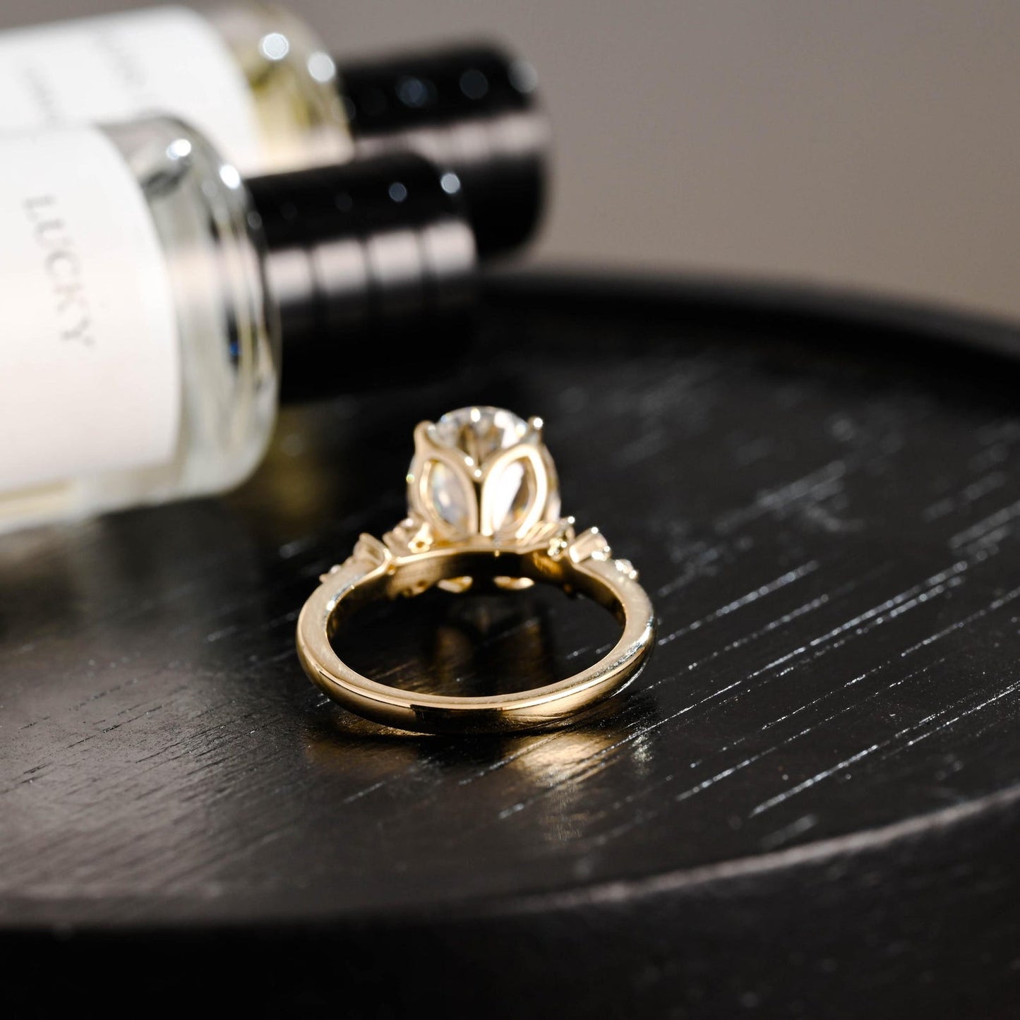 Round Halo, Pave & Split Shank Engagement Ring – 1.93 CT Lab Grown Diamond