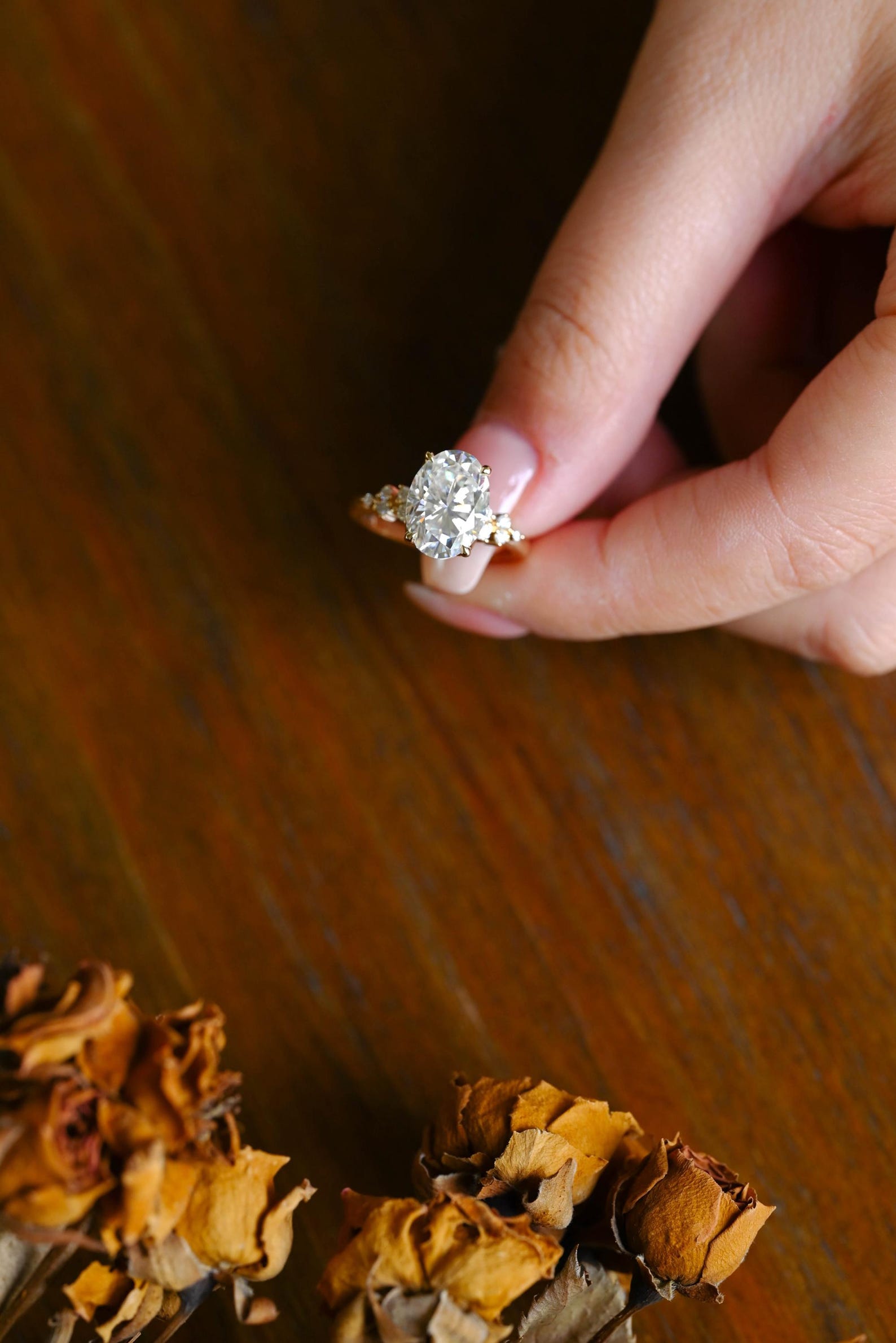 Round Halo, Pave & Split Shank Engagement Ring – 1.93 CT Lab Grown Diamond
