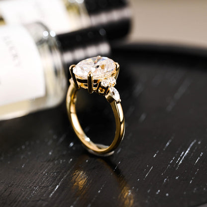 Round Halo, Pave & Split Shank Engagement Ring – 1.93 CT Lab Grown Diamond
